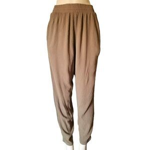 Sporty 80's Crinkle Vintage Baggy Joggers